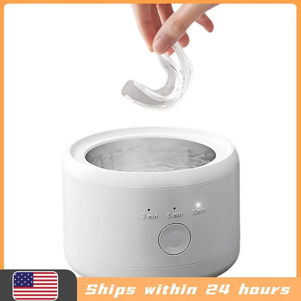 

Ультразвуковая электрическая чистящая машина с высокочастотной вибрацией, электрический очиститель для брекетов, коробка для чистки ювелирных изделий и очков