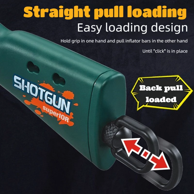 S686 Custodia per cartucce Pirata della pistola EVA Soft Bullet Pistole giocattolo Tiro in modo sicuro per famiglie Giochi di battaglia Sport giocattolo Regali per bambini