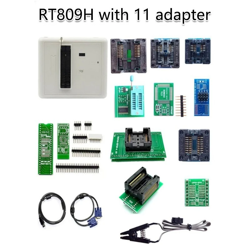 Original RT809H Universal Programmer with 11 adapter IFIX