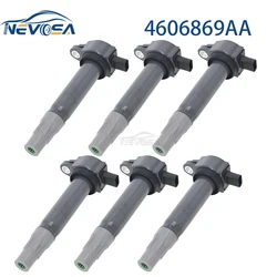 NEVOSA 6PCS For 2009 2010 Dodge Journey Avenger Caravan V6 3.5L Chrysler Sebring 300 Ignition Coil 7B0905715D UF502 4606869AA