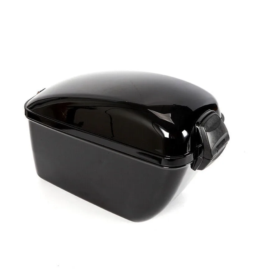 لهوندا فيوري الظل دراجة نارية الصلب جذع السرج حقيبة الأمتعة كروزر أسود جديد