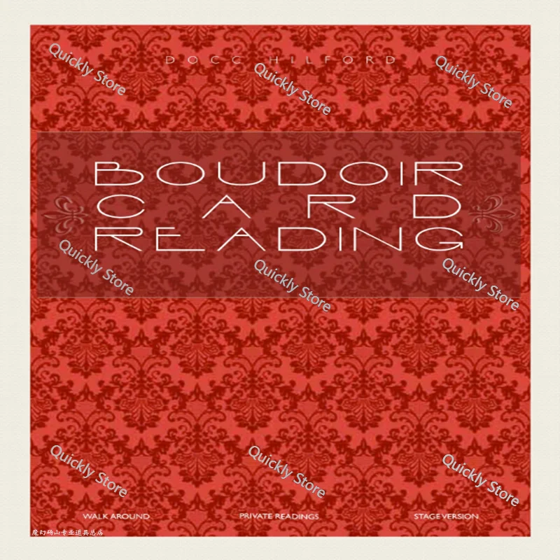 

2025 Boudoir Card Reading by Docc Hilford - Magic tricks (Instant Download)