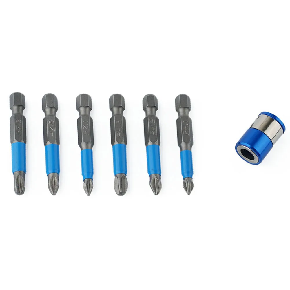 Set Screwdriver Bit 6Pcs/Set Accessories Alloy Steel Anti Slip High Snap Parts Tool Wear Resistance 50mm Length