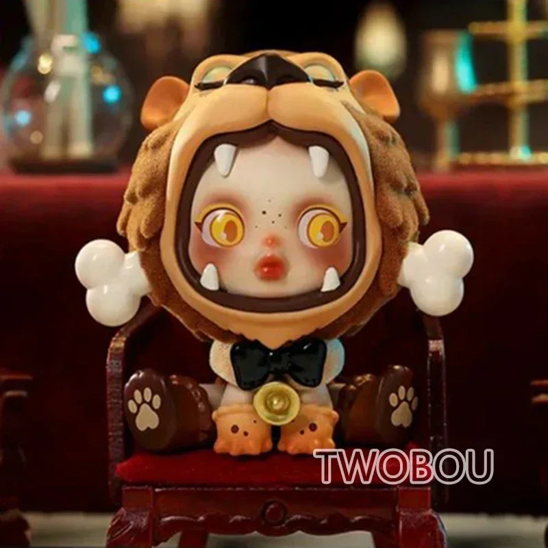 POP MART Skullpanda Addams Family Series Blind Box Anime Action Figure Guess Bag Ornament Figurines Desktop Dolls Model Gift image 3