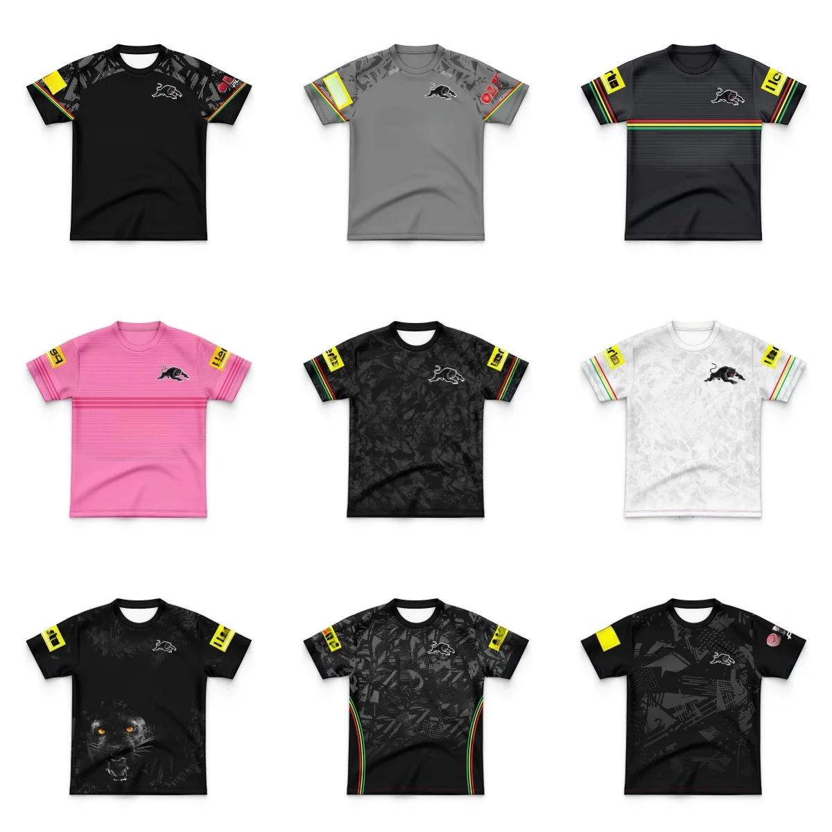 

Penrith Panthers 2024 Rugby-Children's Rugby Short Sleeves-Home and Away/Legion/-High Quality Rugby Shirt- Classic/Commemorative