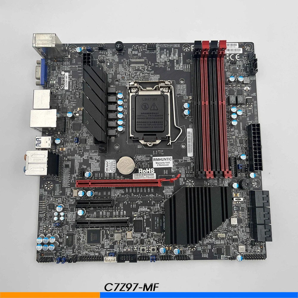 C7Z97-MF Workstation Motherboard For Supermicro Z97 LGA1150 Support I7 5775C