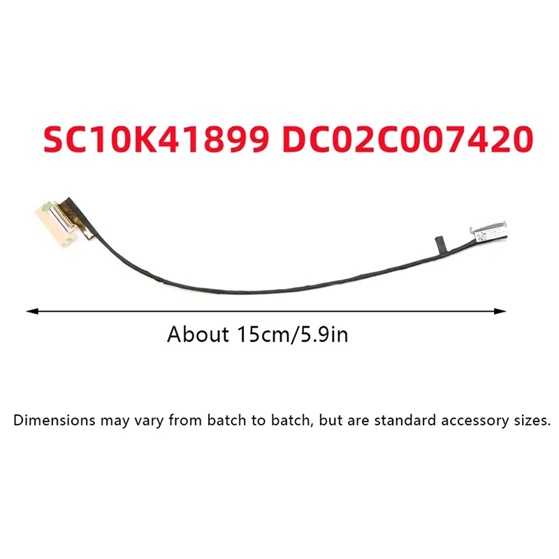 Video screen Flex cable For ThinkPad X240 X250 X260 laptop LCD LED Display Ribbon cable SC10K41899 DC02C007420