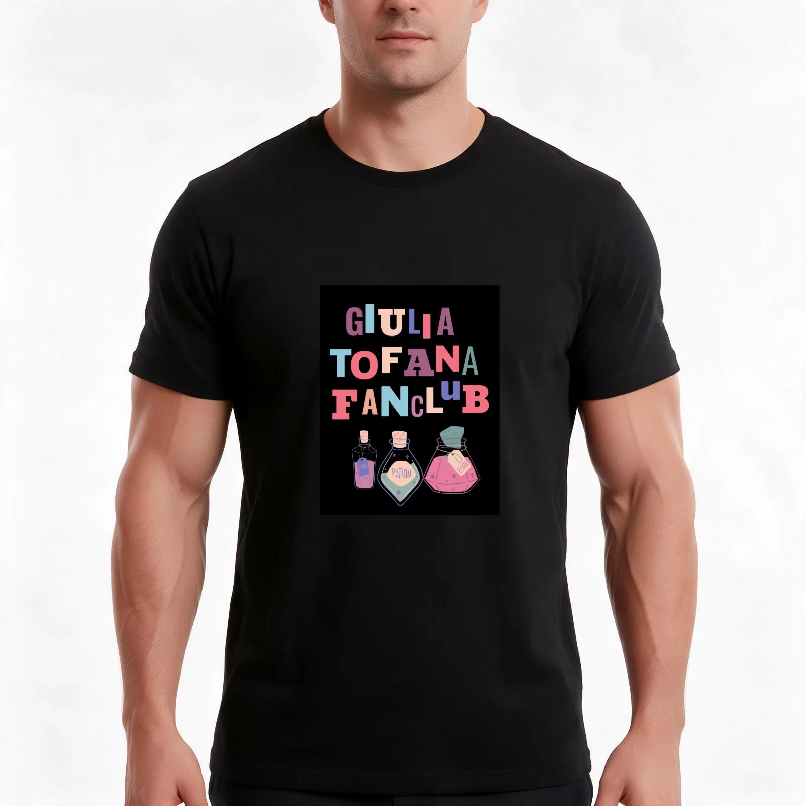 Giulia Tofana Fan Club Men T Shirt anime t shirts for man