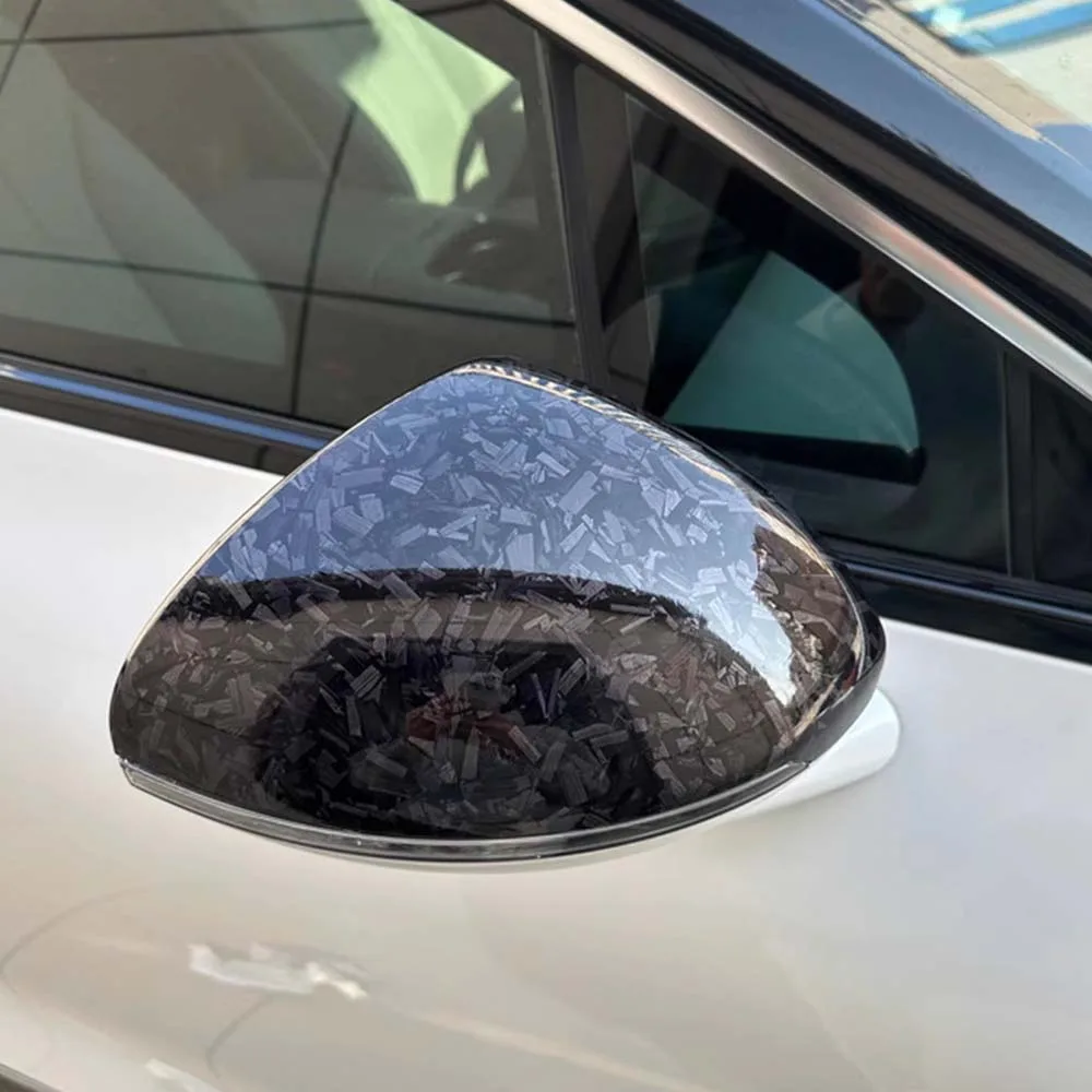 Glänzend schwarz geschmiedete Carbon Vinyl Wrap Auto Motorrad selbstklebende Aufkleber geschmiedete Carbon Karbon Karosserie Film Tuning Wrapping Folie – Detail 4