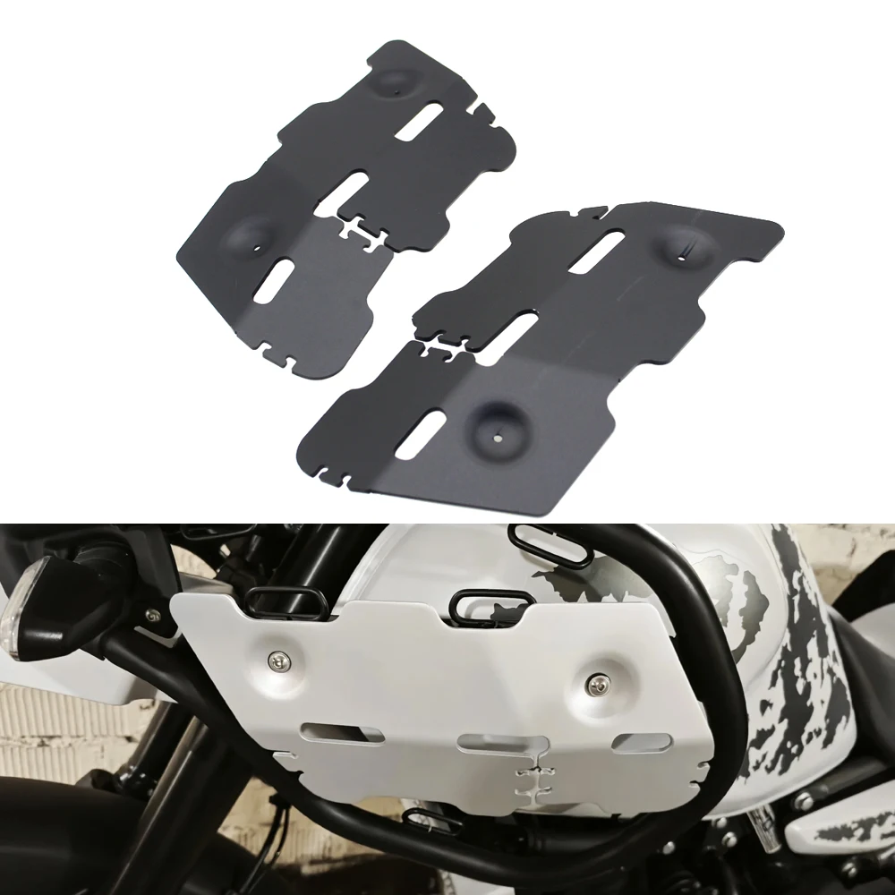 Nuevas Protecciones Laterales de Aluminio para Motocicleta Royal Enfield Himalayan 450 Himalayan450 2024 2025 2026, Cubierta Protectora Anticaídas