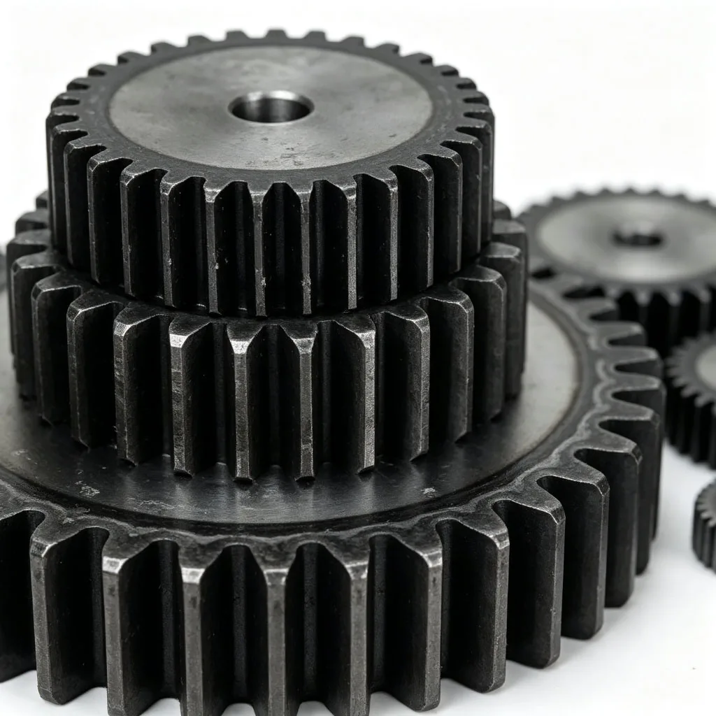 1PC 5M Spur Gear 10-46T Blank Bore Flat Carbon Steel Transmission Gear for Industrial Machinery