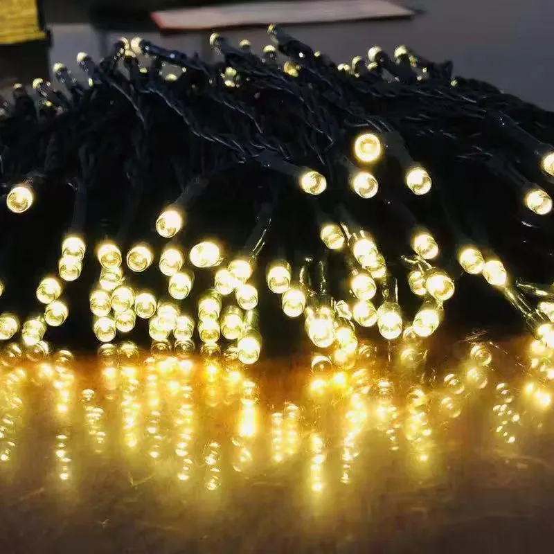 LED solar full sky star light string 8 function outdoor waterproof camping courtyard light holiday decoration light image 2