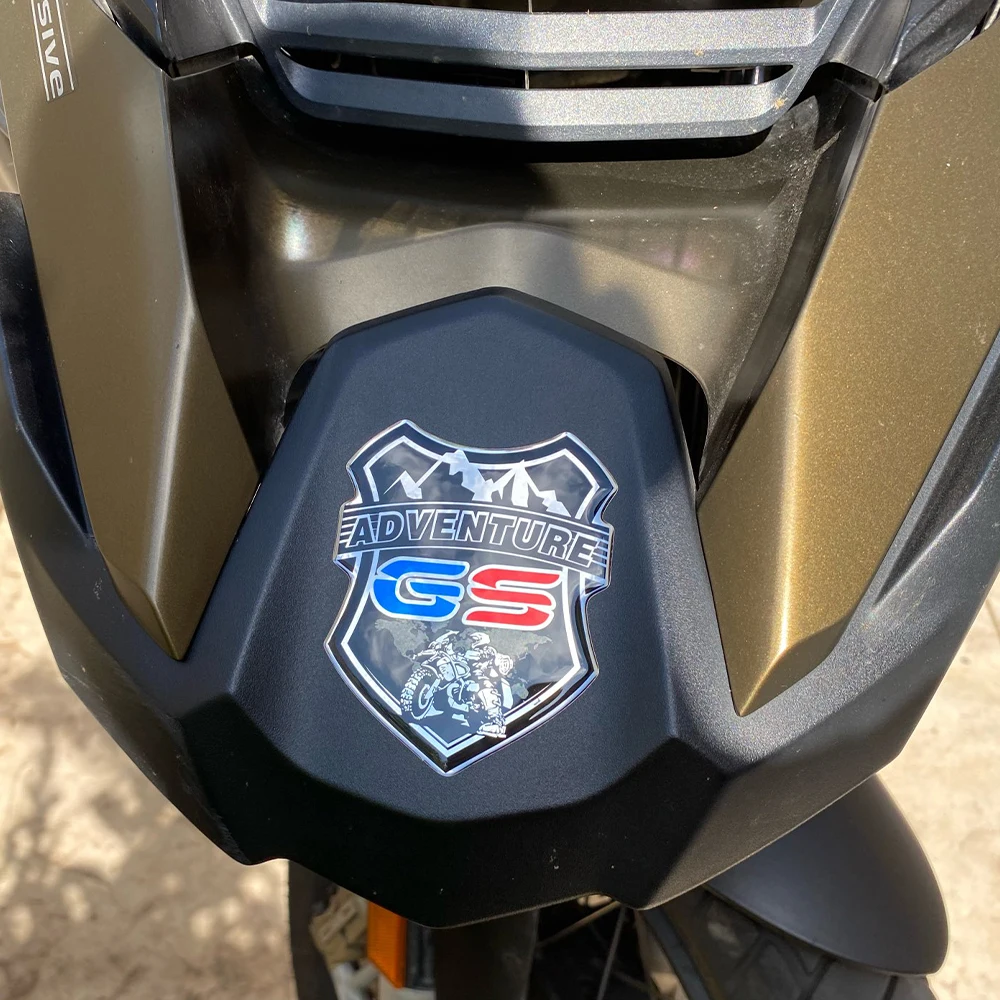 Stiker sepeda motor untuk BMW R1200GS R1200 R 1200 GS bantalan tangki pelindung Panel samping Fender depan Fairing paruh ADV GSA Adventure