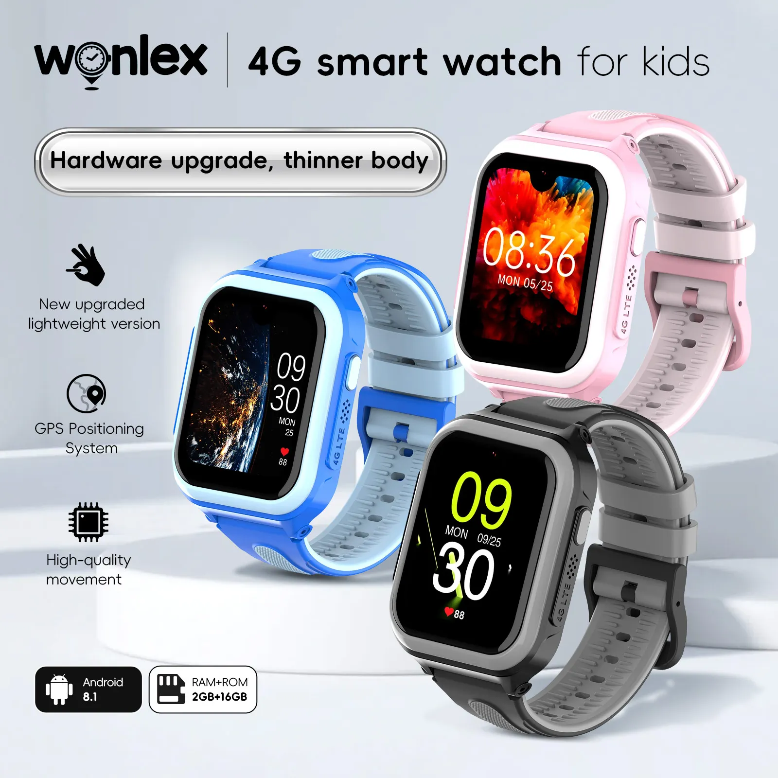 

Wonlex Fashion Smart Watch for Women Bluetooth Calling IP68 Waterproof Health Monitor Alarm Clock Reminder KT38X3