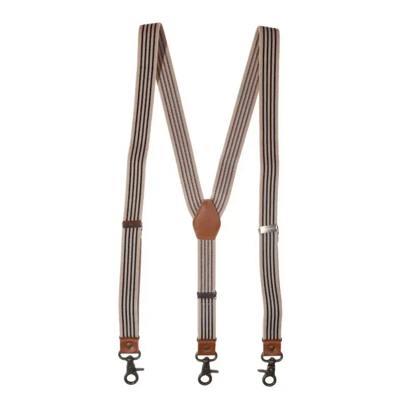 Fashion Men's Suspenders New 3 Hooks Suspenders Man For Pants Casual Trouser Suspenders Fashion Adjustable Women's Braces