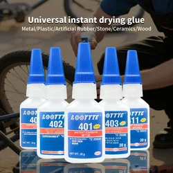 20 ml 401 460 Instant Sterke Lijm Universele Super Lijm Mighty Mighty Instant Lijm Instant Kleurloze Lijm Lijm gereedschap