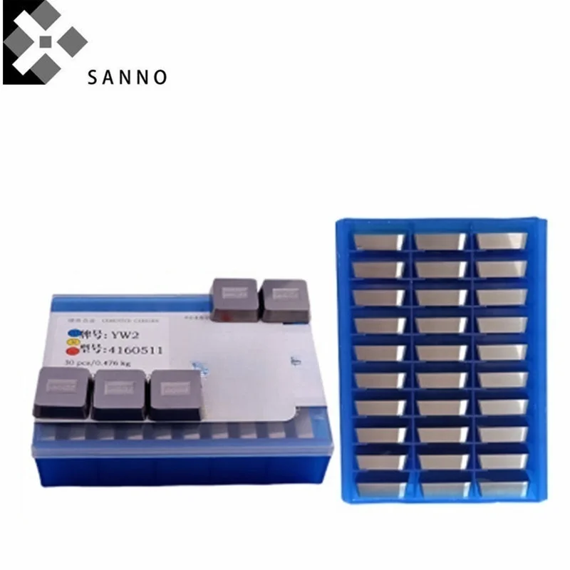 Inserções de Trituração Indexáveis Fixação do Carboneto Inserções de Giro do Cnc Lâmina do Torno Yg6 Yg8 Yw1 Yw2 Yt5 Yt15 Yt14 4160511 30 Peças