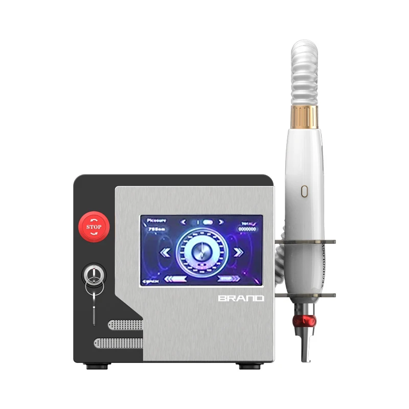 Picosecond Laser Machine Tattoo Pigment Removal Carbon Peeling Skin Rejuvenation Whitening Freckle Remover Nd Yag Pico Laser