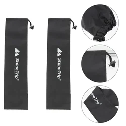 Tent Pole Storage Bag Trekking Pole Storage Pouch Camping Organize Storage Fishing Rod Pouch Awning Pole Bag Multifunction