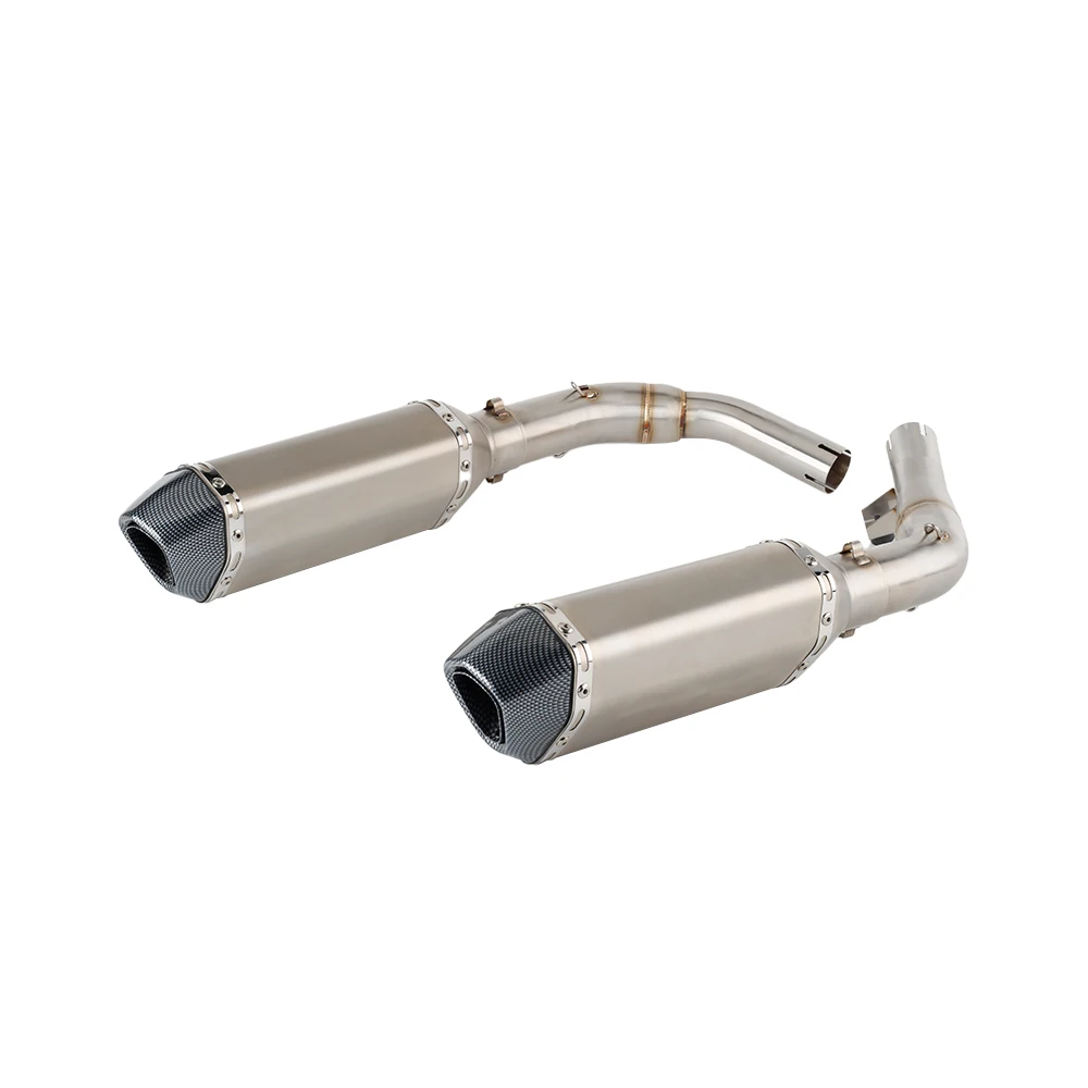 For Honda CBF 1000 2006 to 2010 Escape Slip-on Motorcycle Exhaust Muffler With Mid Link Pipe System