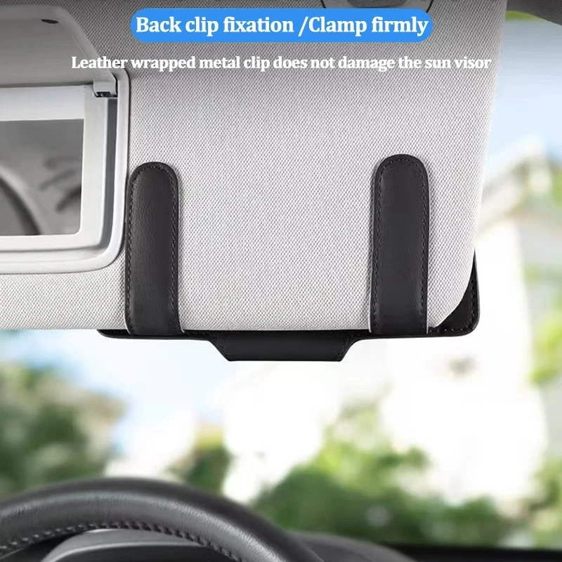 صندوق تخزين نظارات السيارة حاجب من الشمس حقيبة تنظيم معلقة لكيا EV6 ستينغر ريو سورينتو بيكانتو Ceed Borrego Syros K4 K5 K8 K9