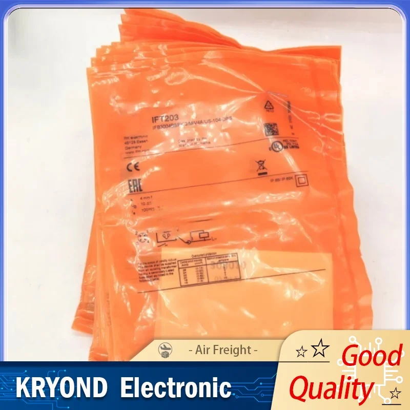 Индуктивный датчик IFT200 IFT201 IFT202 IFT205 Новое высокое качество для промышленной автоматизации