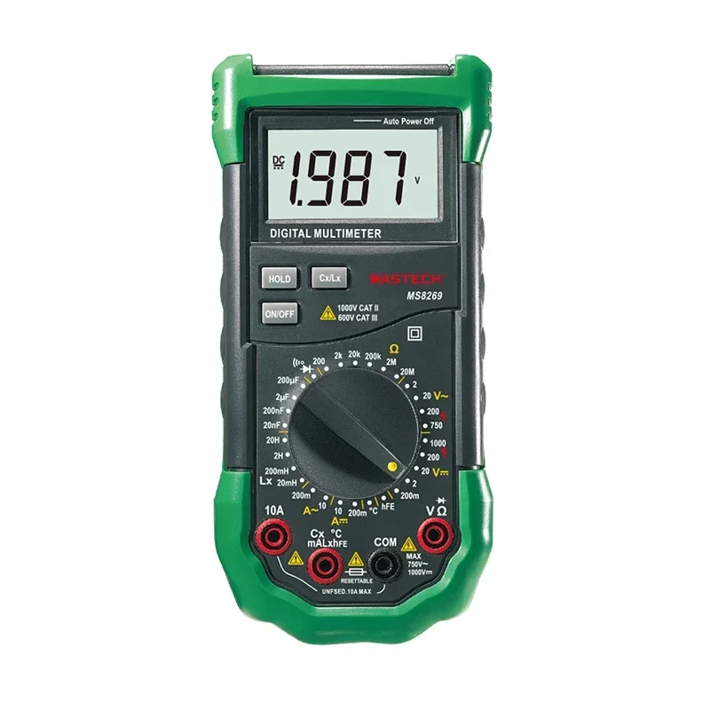 Mastech MS8269 Digital Multimeter LCR Meter AC/DC Voltage Current Resistance Capacitance Temperature Inductance Tester