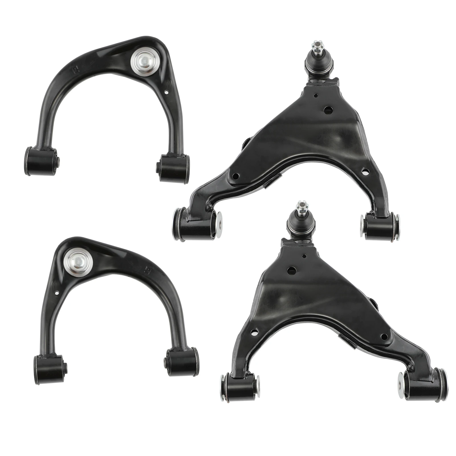 Suspension Front Upper & Lower Control Arms LH & RH For Toyota Tacoma 2005-2015