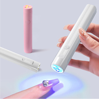 Handheld Mini Nail Lamp Nail Lamp Portable Nail Machine Nail Dryer Tool Manicure Shop Phototherapy Professional Flashlight Pen