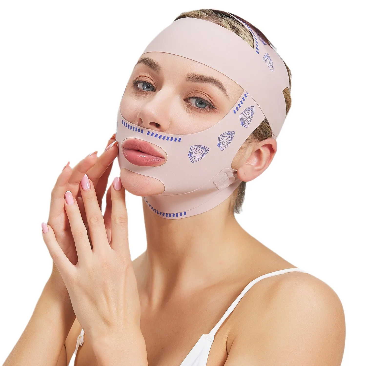 Chin Cheek Slimming Bandage V Shaper V Line Lifting Mask Face Lifting Anti Wrinkle Strap Band Sleeping Mask Beauty Health