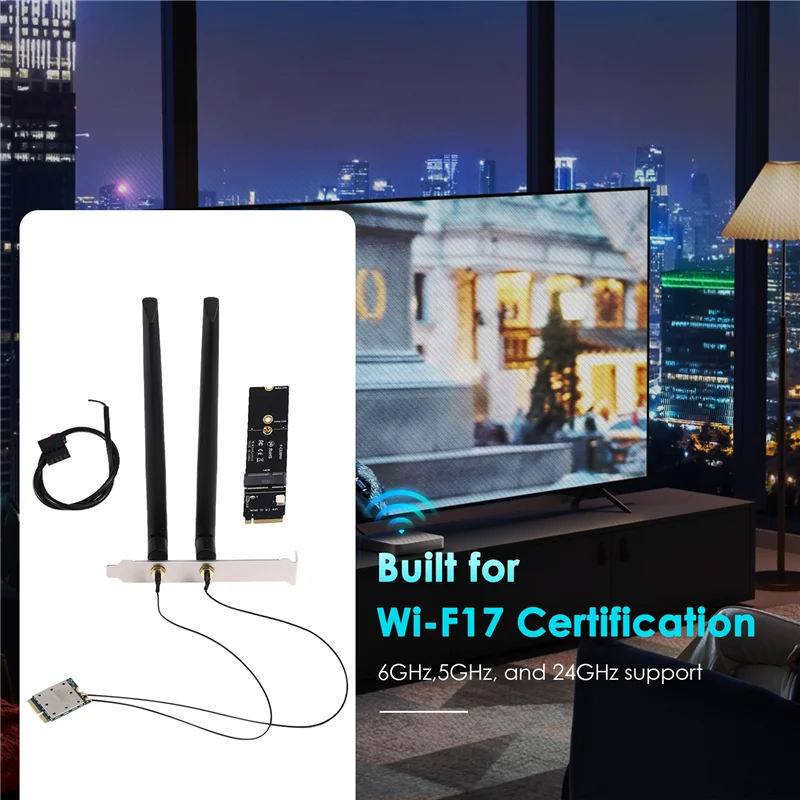 ABVO-High-Performance QCNCM865 Wi-Fi 7 BT Combo Module With Bluetooth 5.3, 4K QAM Tech For Superior Connectivity