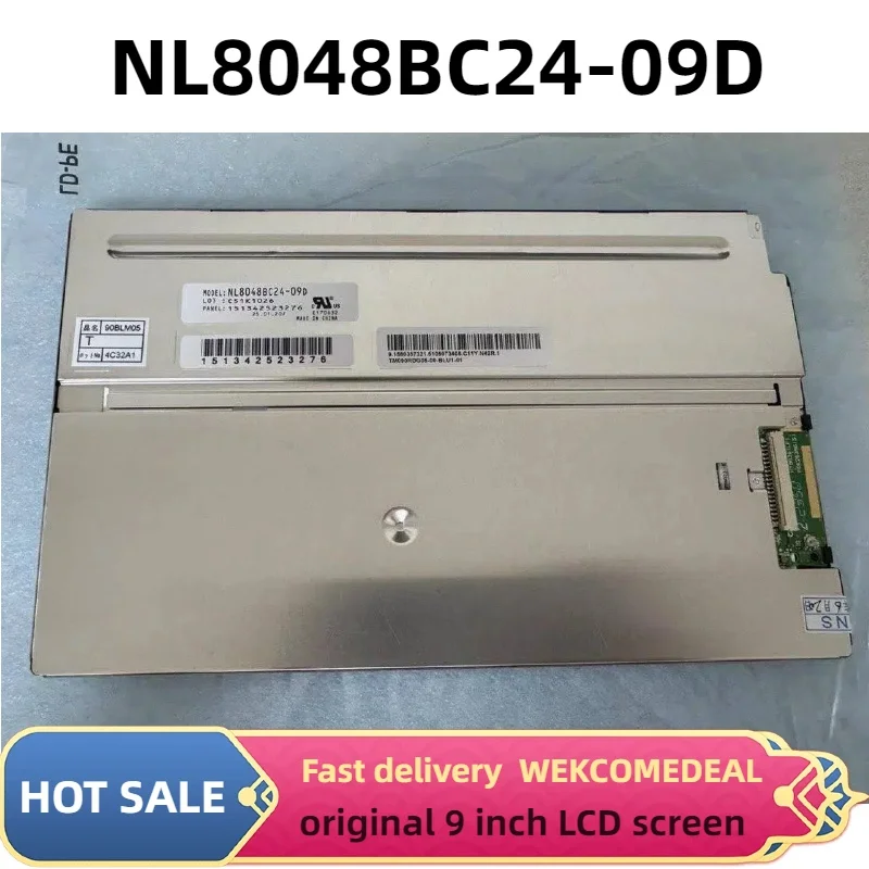 NL8048BC24-09D Brand-New, Genuine 9-Inch LCD Display