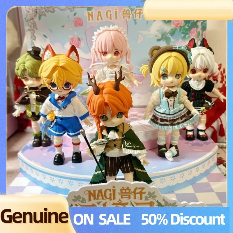 

Genuine Nagi Beast 12 Point Bjd V5 Fantasy Record Series Blind Box Kawai Action Figure Mystery Box Bjd Figurine Trendy Toy Gift