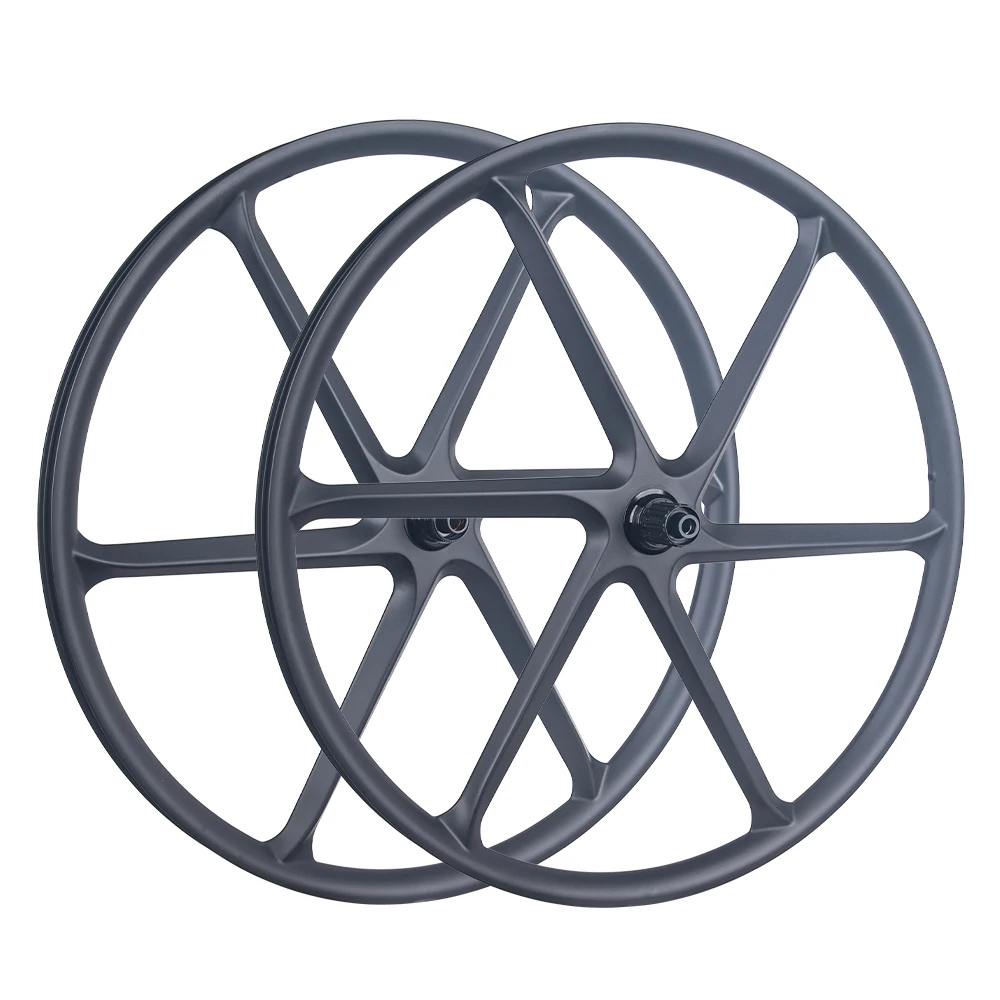 

29er MTB Carbon 6 Spoke Wheel Light 36T Ratchet 6 Bolt / Center lock 29mm inner thru axle / QR / Boost Mountain Bicycle Wheel