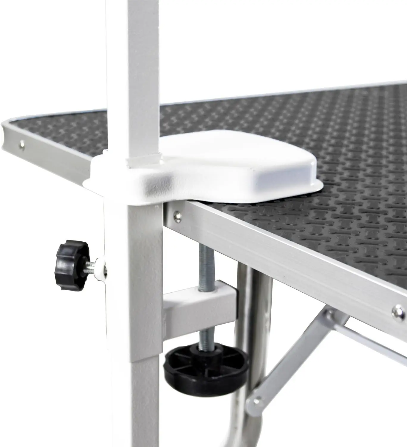 Dobrável Pet Grooming Table, Heavy Duty, Frame de aço inoxidável, tamanho pequeno