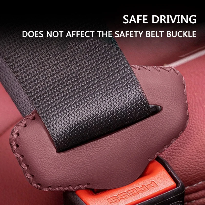 Car Safety Seatbelt Buckle Anti-scratch Protector Cover Accessories For Volvo RDesign AWD V70 XC60 S60 V60 V40 XC90 S80 C30 XC40