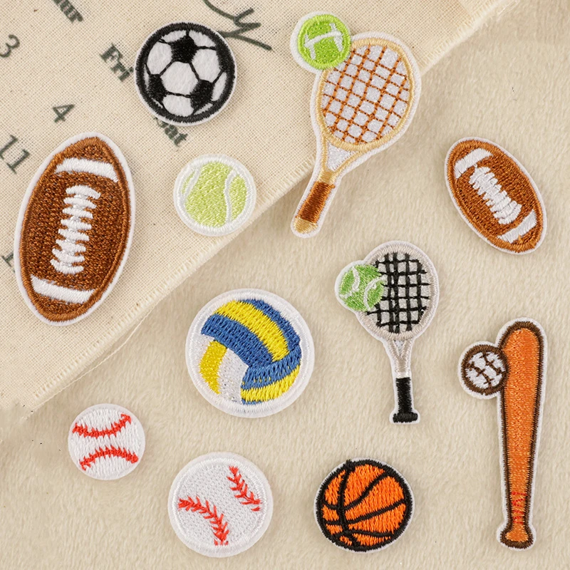 

Sport Hand Sewing On Patches Embroidery Patch Iron On Badge For Bag Clothing Accessories DIY Repair Hot Selling