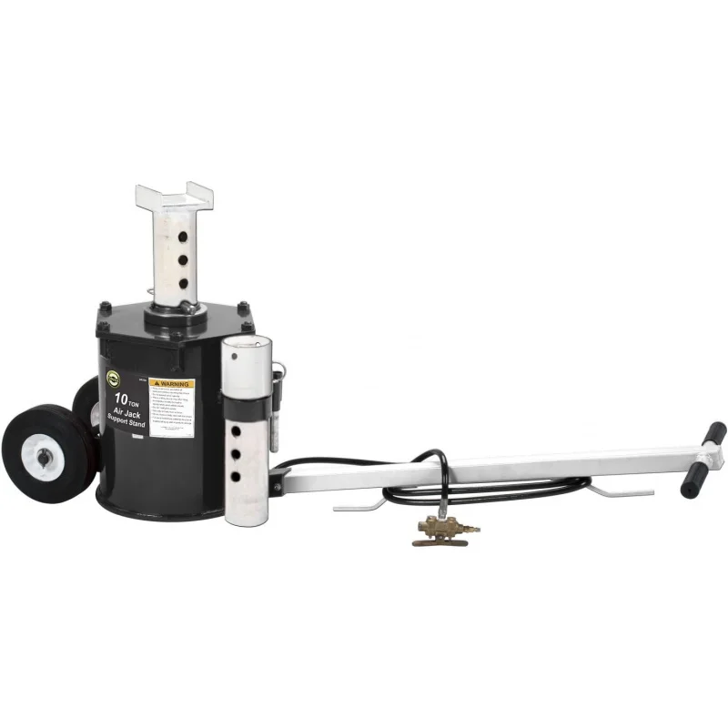 

(GGQ)34100 Black Air Jack/Support Stand - 10 Ton Capacity PN