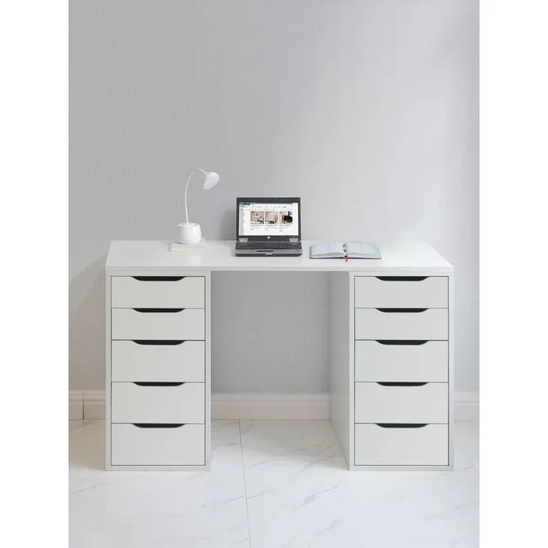 

Modern minimalist style Internet celebrity large desk 1m/1.2/1 home bedroom student learning computer office desk