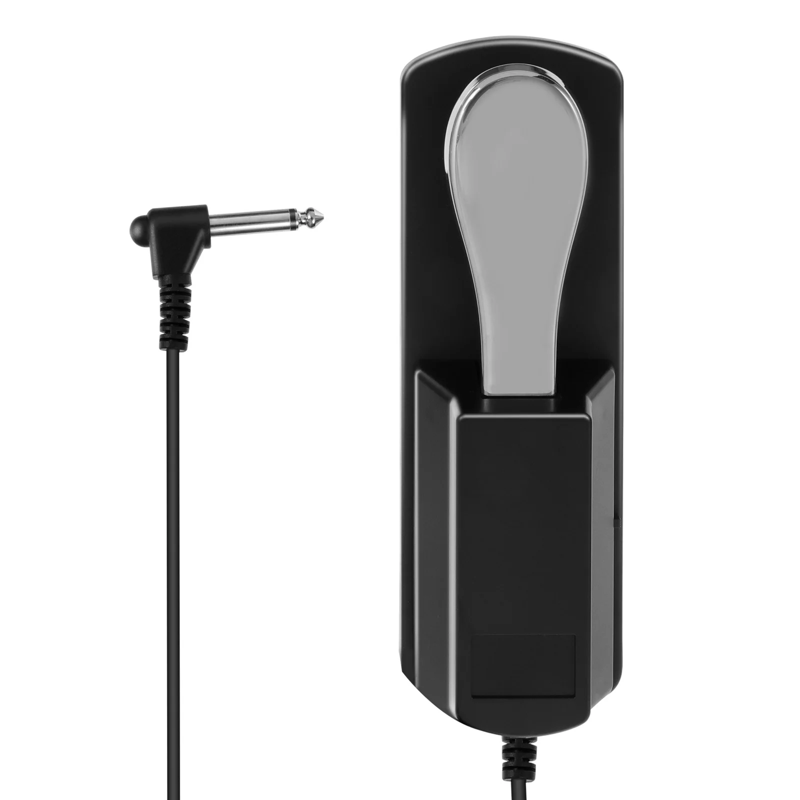 دواسة لوحة المفاتيح الإلكترونية باللون الأسود الكلاسيكي، دواسة القدم المستدامة، قاعدة غير قابلة للانزلاق، ثابتة للوحة المفاتيح الإلكترونية للبيانو الرقمي #2