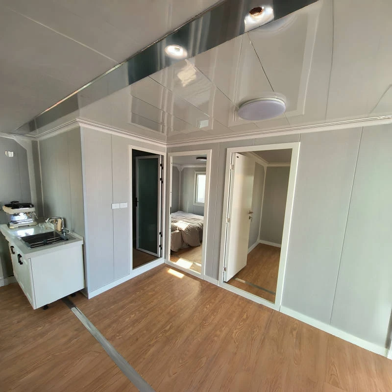 Portable Folding Expandable Cargo Container Houses Expandable Steel Foldable Tiny Home House Expandable Container House