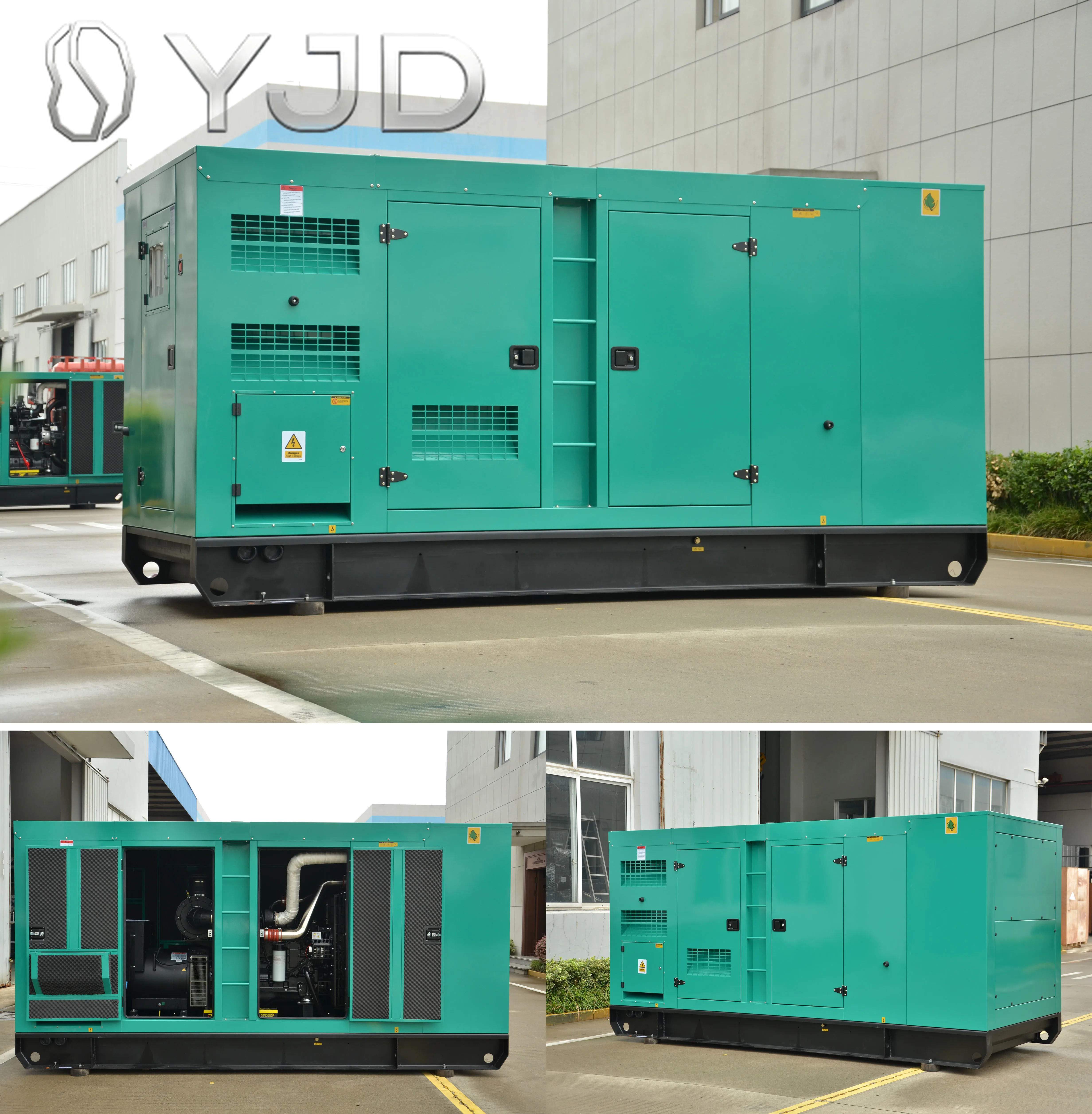 Silent Super Silent Weichai Diesel Generator 450kW 560kVA Auto Start ATS Heavy Duty Industrial Use