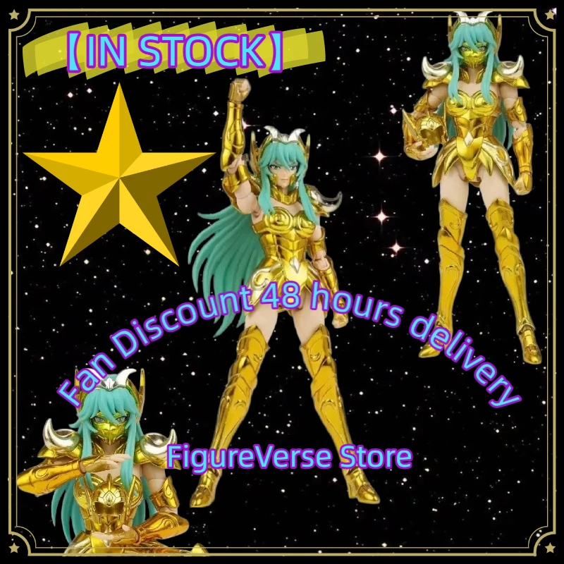 

Коллекционная фигурка Great Toys GT Saint Seiya Divine Covenant Aries Female Gold Cloth Myth EX Metal Armor – отличный подарок
