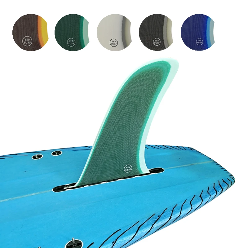 

10.5inch Longboard Fin Fiberglass Fin For Sup Board Multicolor Surfboard Fins Central Keel For Sup Fins Surfing Accessories