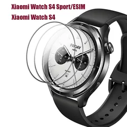 For Xiaomi Mi Watch S4/S4 Sport/S4 ESlM 3D Curved Screen Protector Ultra-HD Anti-Scratch Durable Full Coverage Protective Film