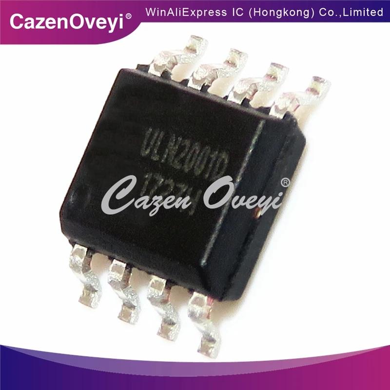 Uln2001d uln2001 sop-8, 5 pçs/lote