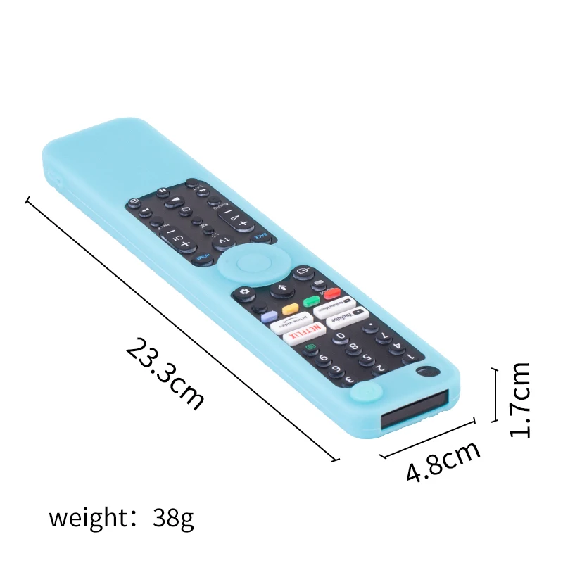 Luminous Silicone Remote Cover Case for Sony Bravia TV Remote RMF-TX500U RMF-TX500E RMF-TX600E Smart Voice Remote Controller