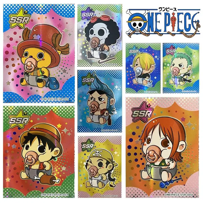 

Anime ONE PIECE FRANKY Monkey D Luffy Usopp Roronoa Zoro Tony Tony Chopper collection card character Christmas birthday gift