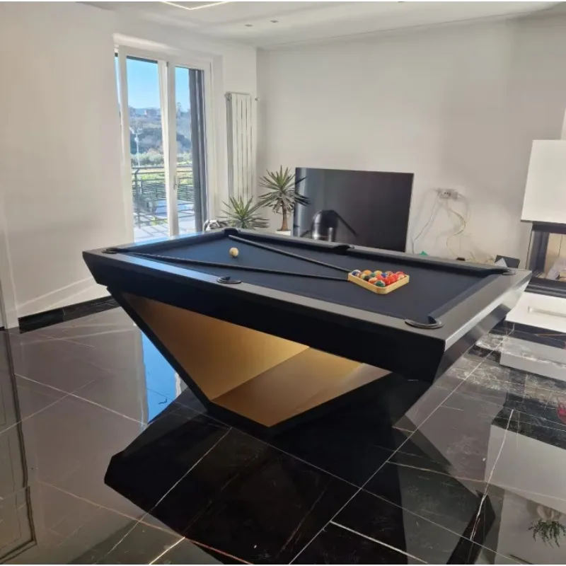 Modern Solid Wood Slate Pool Table Family 7ft 8ft 9ft Billiards Pool Table for Sale for Home Club Villa