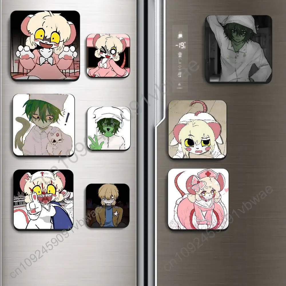 

CUTE Lorna TM Damm Terrible Mouse Magnetic Fridge Magnets - No Falling Off, Fit for Refrigerators, All Metal Surfaces,Home Decor